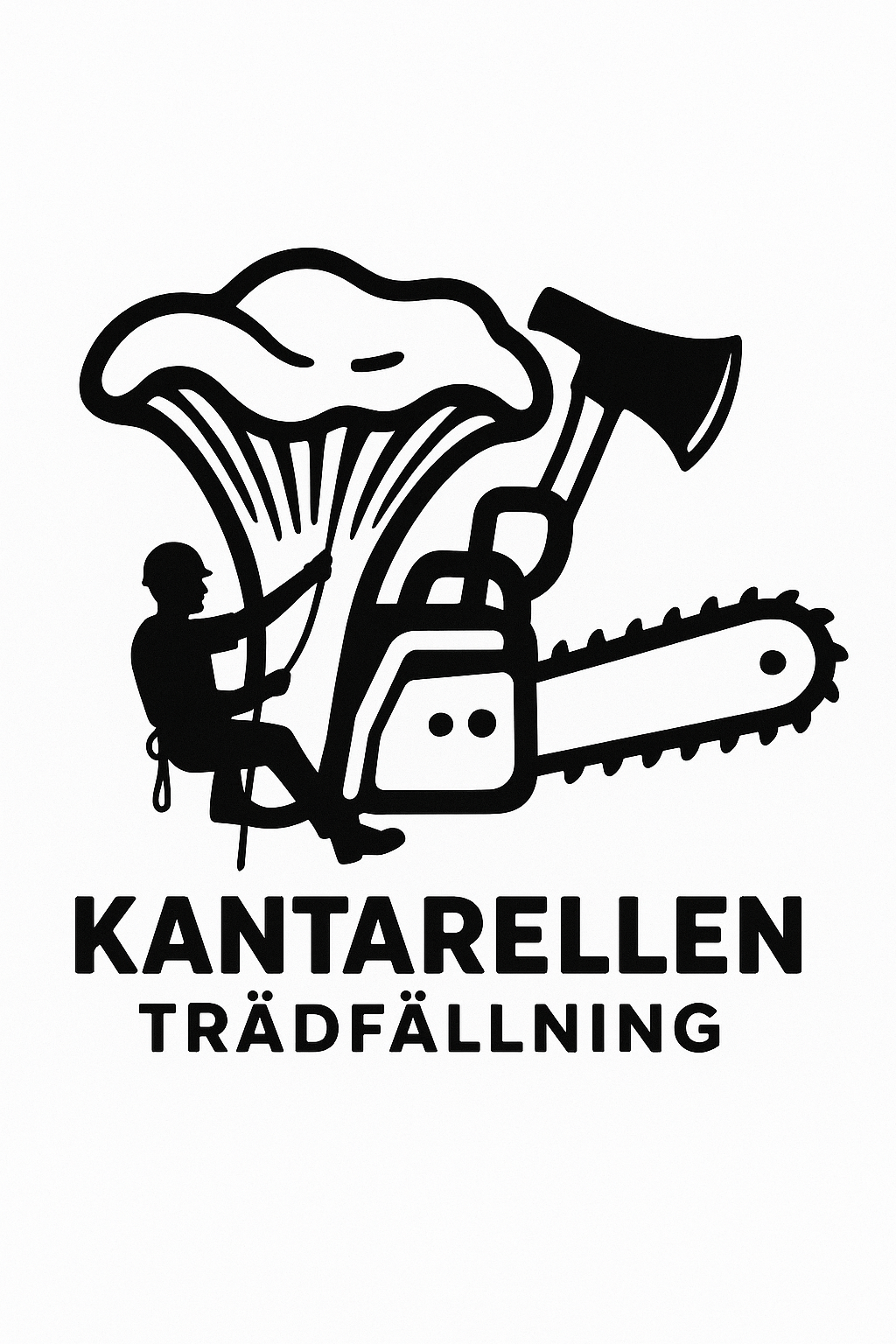 Kantarellen Trädfällning